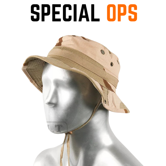 Boonie Hat - Desert Camo Tactical Gear India