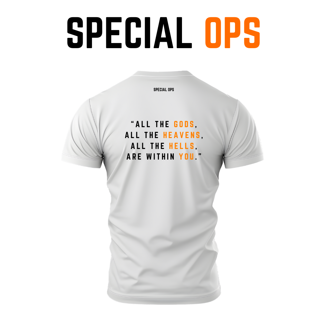 SPECIAL OPS Tshirt - White - SPECIAL OPS Tactical Gear