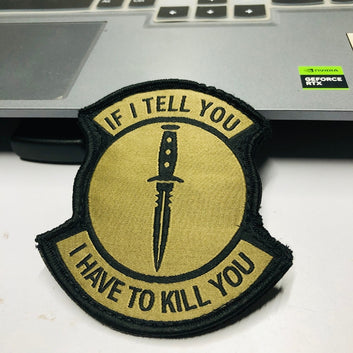 SPECIAL OPS Morale Patch – 3D Puff Embroidery with Hook-and-Loop Fastener
