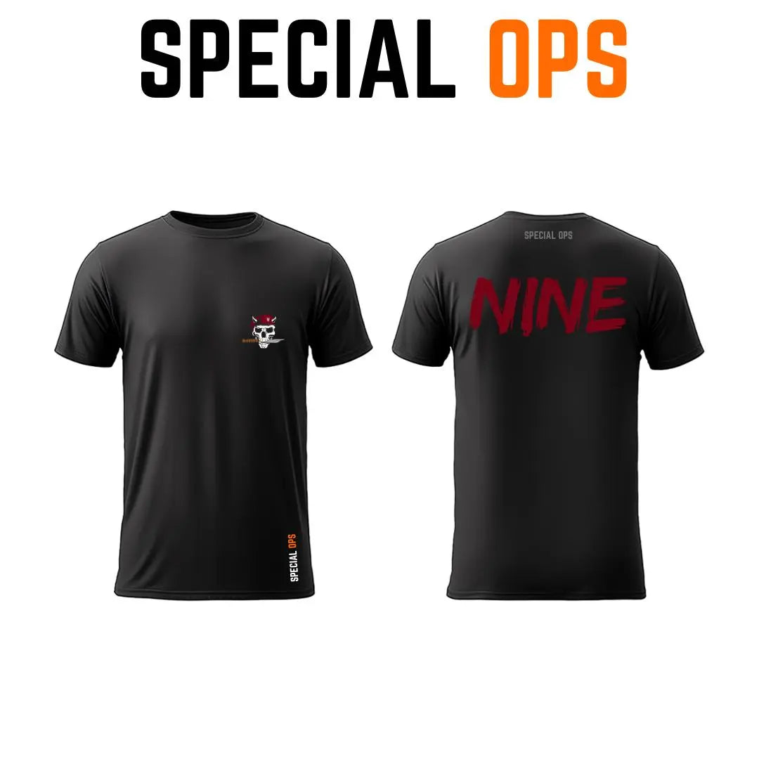 SPECIAL OPS - Nine PARA Tshirt - Dry Fit SPECIAL OPS