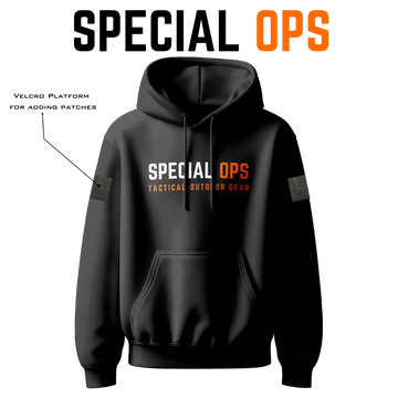 Special Ops Tactical Hoodie | 350 GSM Pure Cotton