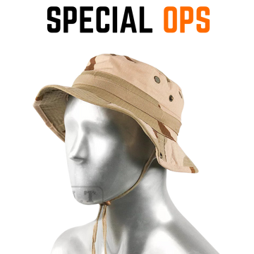 Boonie Hat - Desert Camo Tactical Gear India