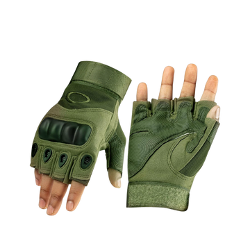Tactical Half-Finger Gloves – Hard Knuckle Protection, Breathable & Anti-Slip Tactical Gear India