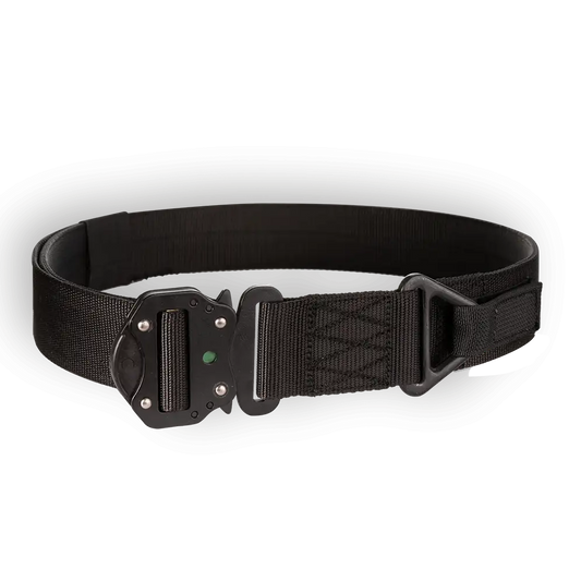 QUICK RELEASE RIGGERS BELT - BLACK