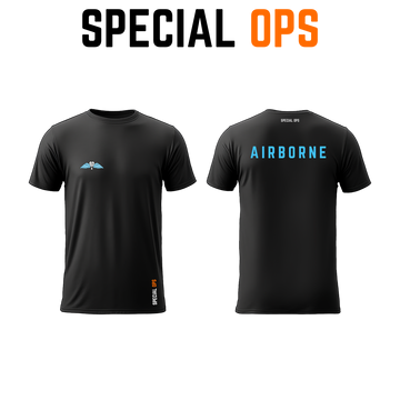 SPECIAL OPS Tactical T-Shirt - AIRBORNE/PARATROOPER | Combo Offer SPECIAL OPS