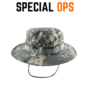 Boonie Hat - ACU Marine Print Tactical Gear India