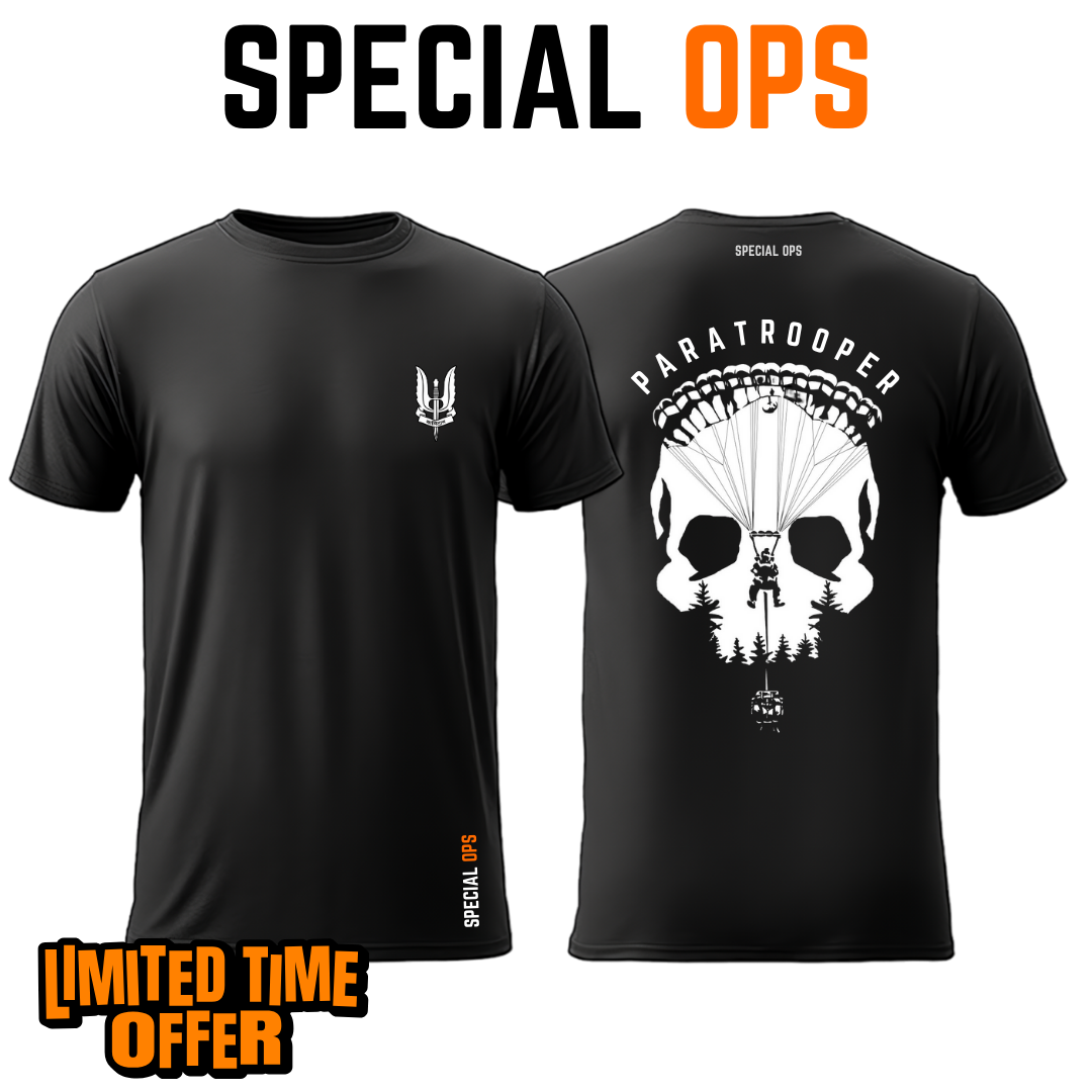 SPECIAL OPS - Balidan/Paratrooper Tshirt SPECIAL OPS