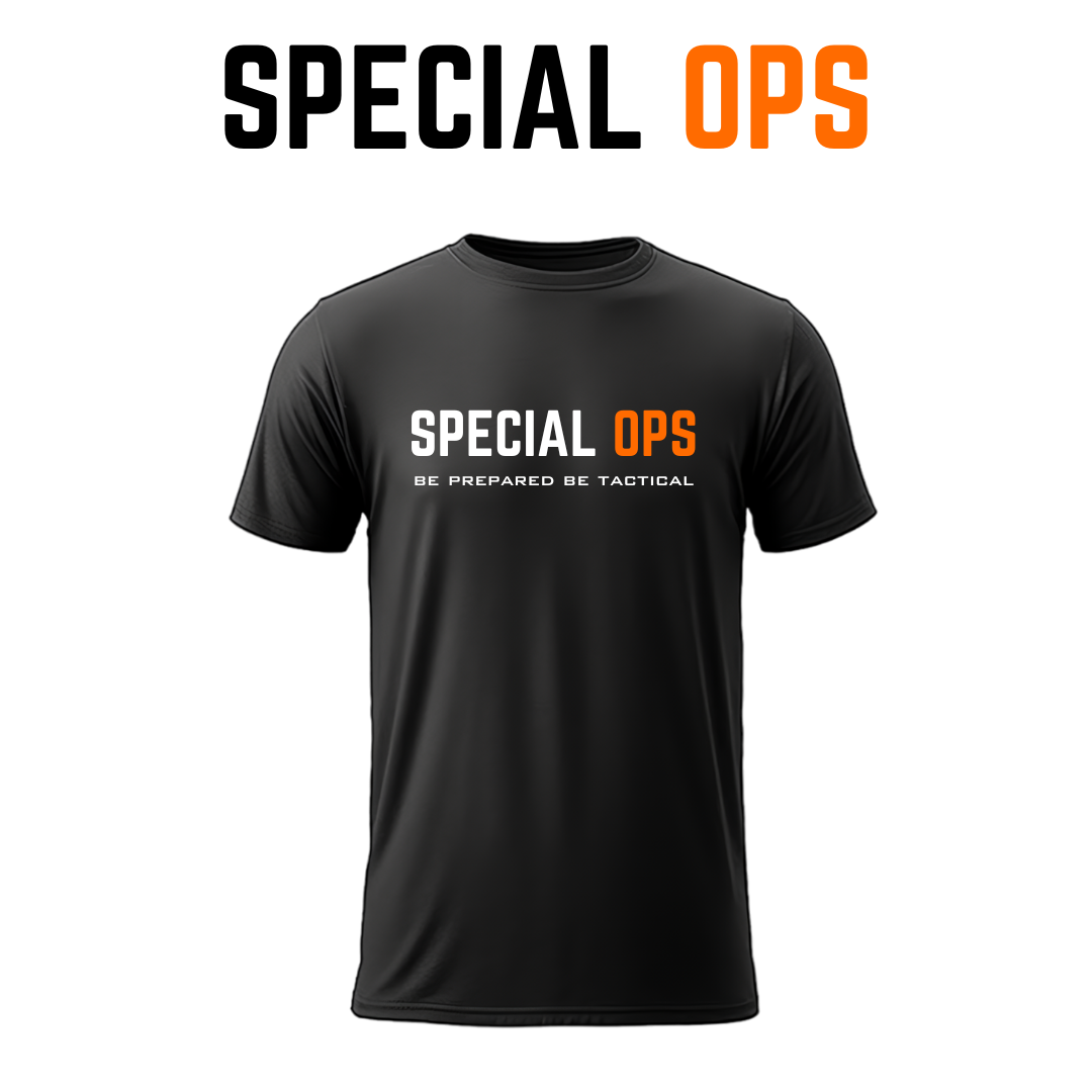 SPECIAL OPS - Tshirt Black SPECIAL OPS