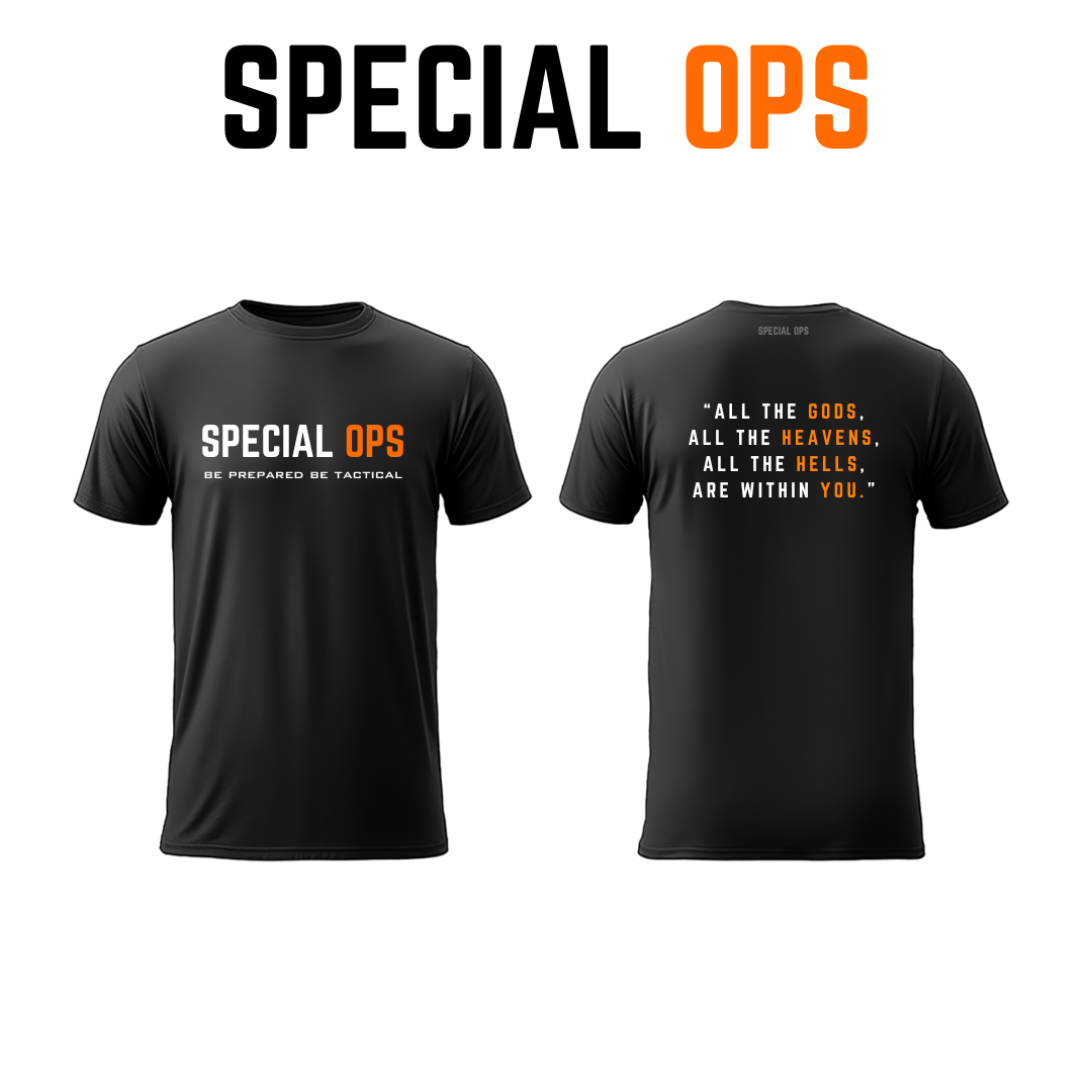 SPECIAL OPS - Tshirt Black SPECIAL OPS