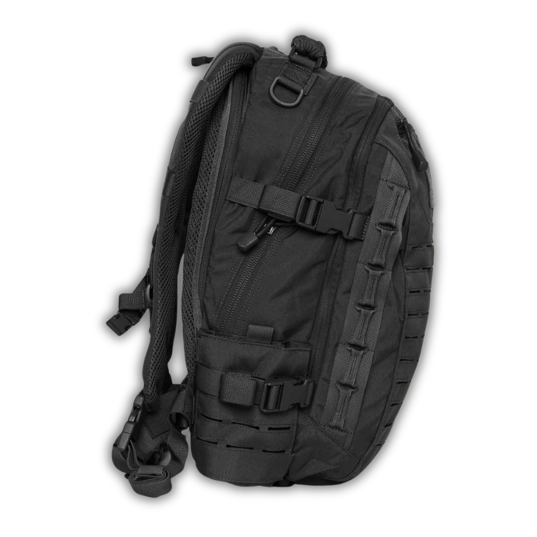 HUNTER TACTICAL BACKPACK - STEALTH BLACK Tactical Gear India