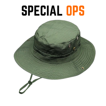 Tactical Boonie Hat - Olive Green Tactical Gear India