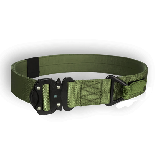 QUICK RELEASE RIGGERS BELT - Olive Green