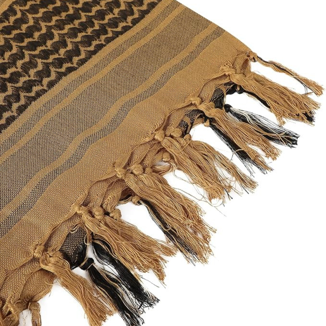 SPECIAL OPS Desert Camo Shemagh - Coyote Brown | Versatile Military Scarf SPECIAL OPS