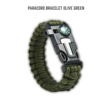 Paracord Bracelet - 550 - Olive Green SPECIAL OPS