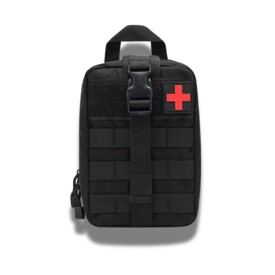 FIRST AID KIT | TACTICAL MEDICAL POUCH | BLACK SPECIAL OPS