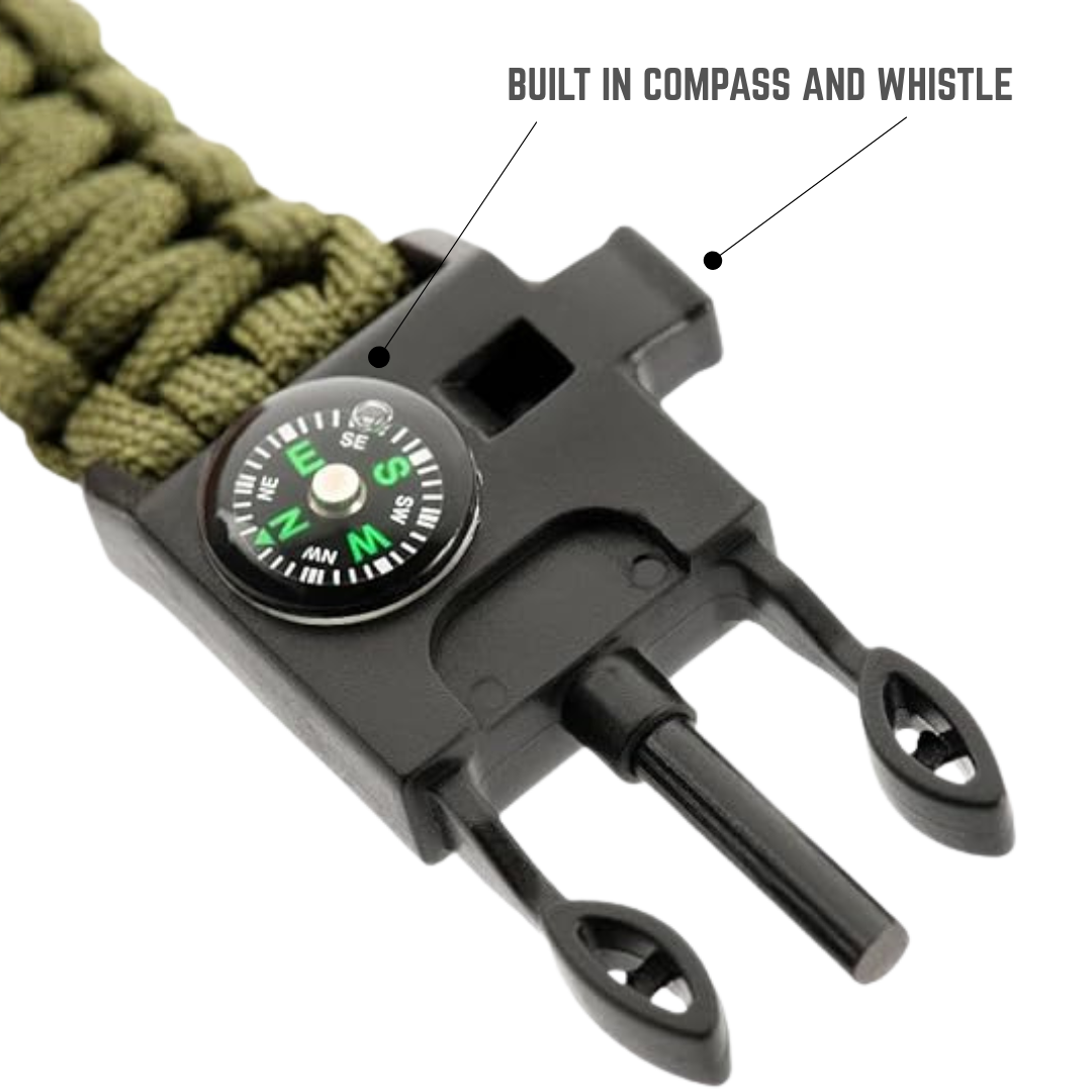 Paracord Bracelet - 550 - Olive Green SPECIAL OPS