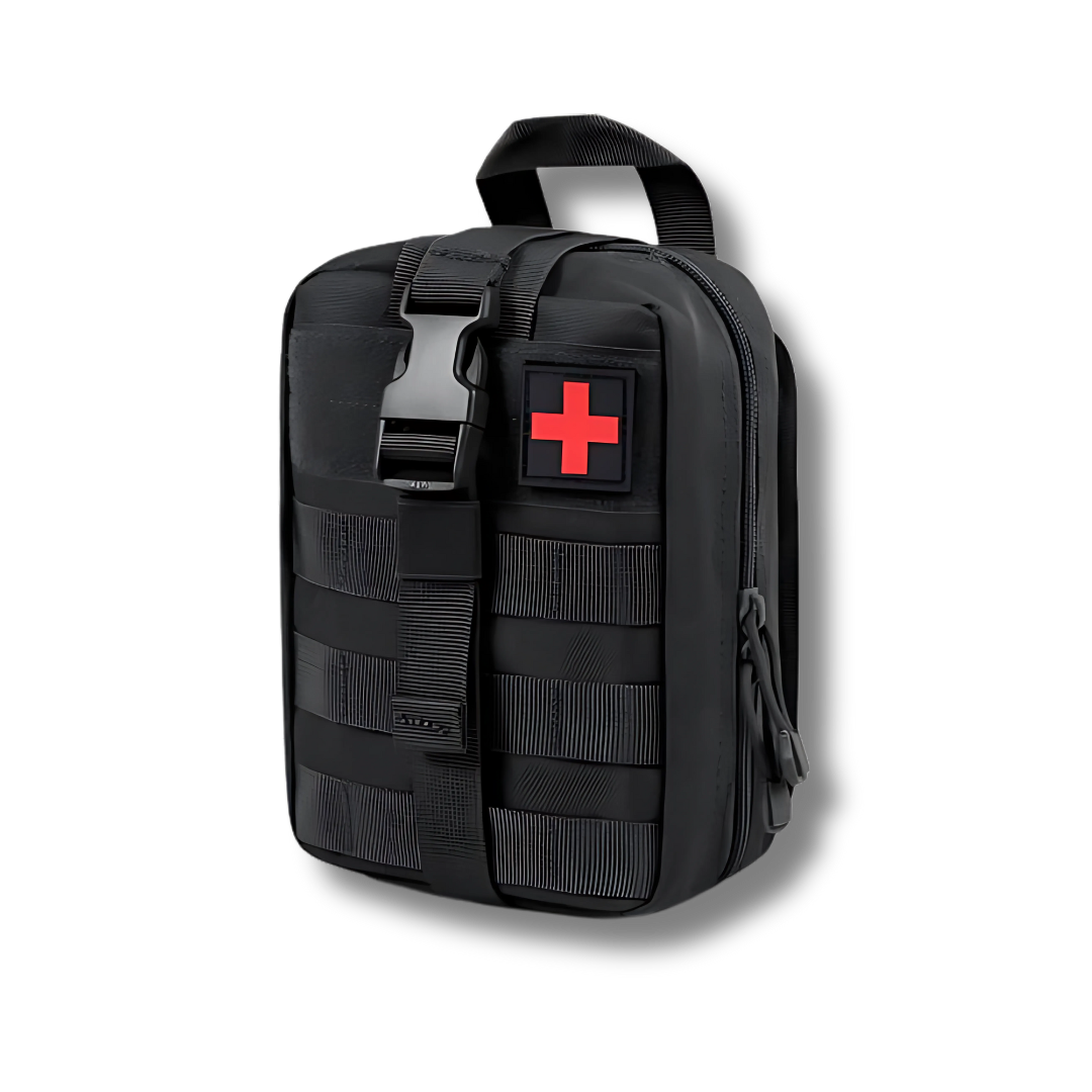 FIRST AID KIT | TACTICAL MEDICAL POUCH | BLACK SPECIAL OPS