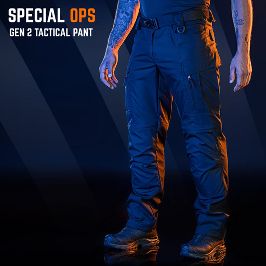 SPECIAL OPS RANGER TACTICAL PANT - 7-Pocket Combat Pants with Knee Armor Slots