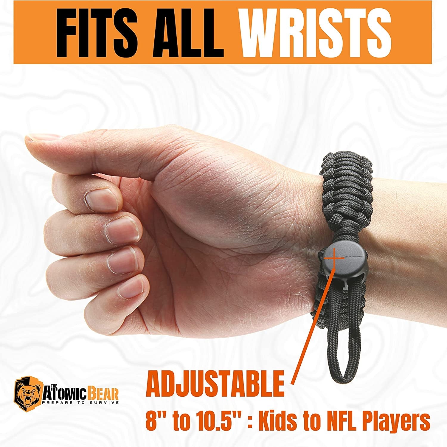 5-in-1 Tactical Survival Paracord Bracelet | Olive Green SPECIAL OPS