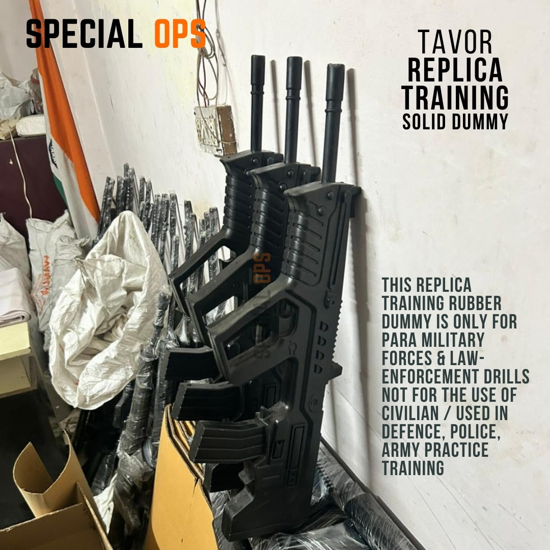 Authentic Tavor rubber training model black finish 4.1kg for CQB drills and display