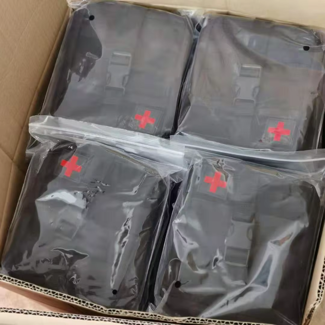 FIRST AID KIT | TACTICAL MEDICAL POUCH | BLACK SPECIAL OPS