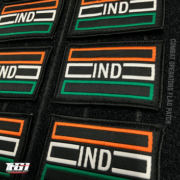Combat Operators Flag Patch | Set of 2 Patch – Velcro Morale Patch