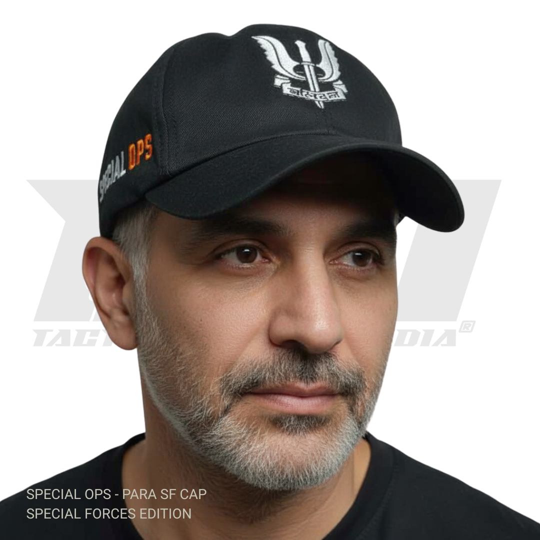 Operator wearing the Special Ops cotton cap in a tactical environment.