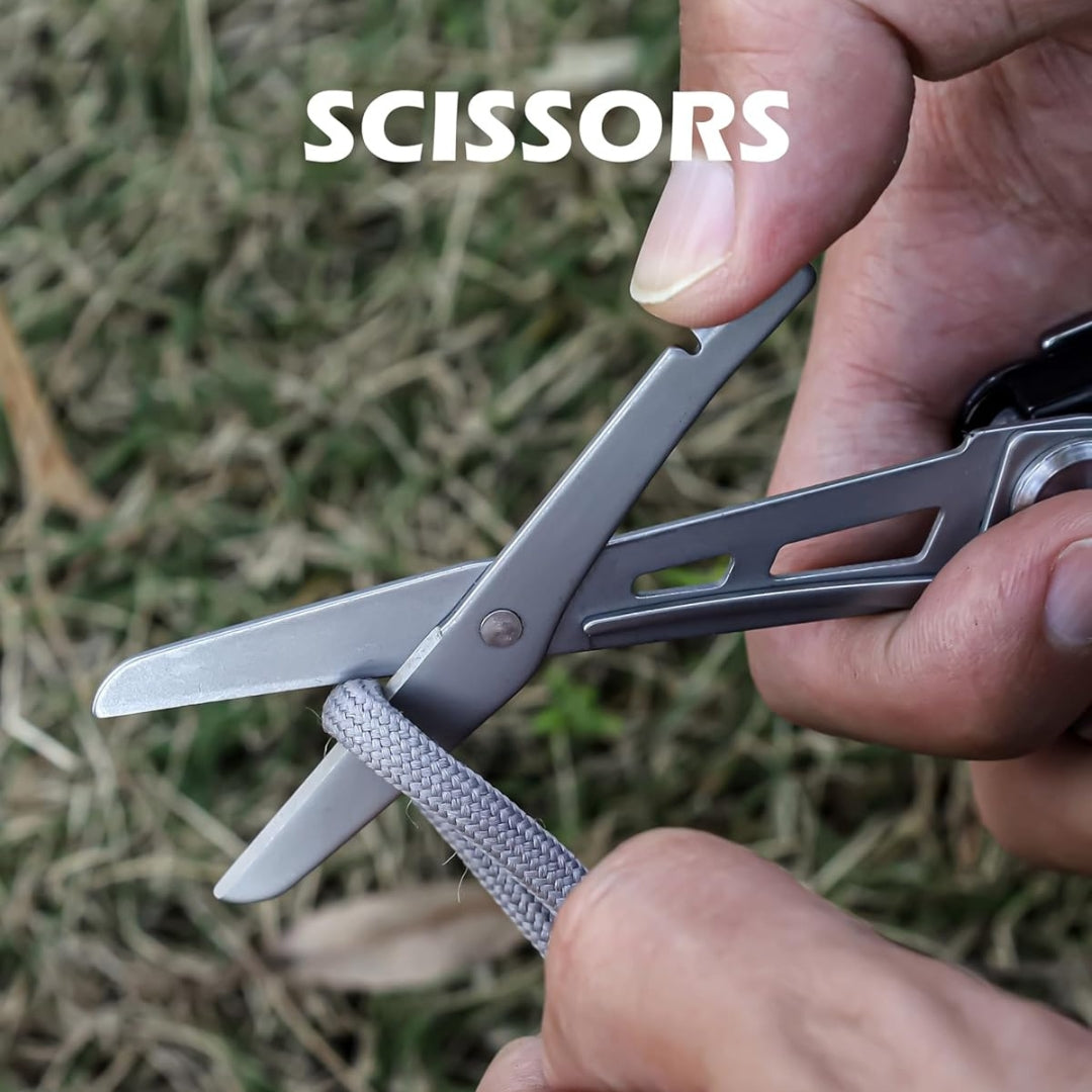 TACTIMAN 29-in-1 Tactical Multi Tool | Military-Grade| Camping & Survival EDC SPECIAL OPS