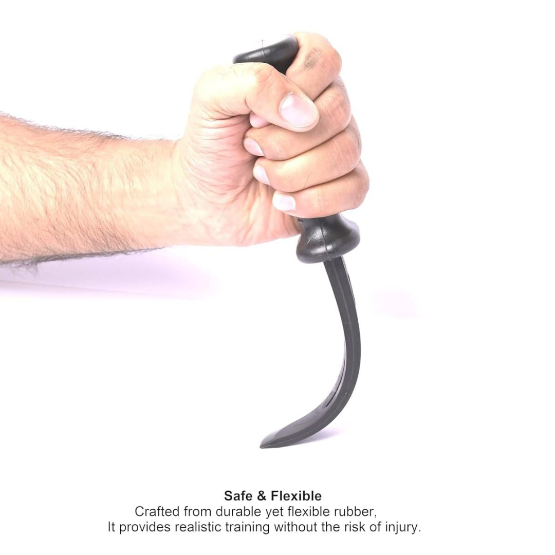 Rubberized Training Knife for Martial Arts Tactical Gear India