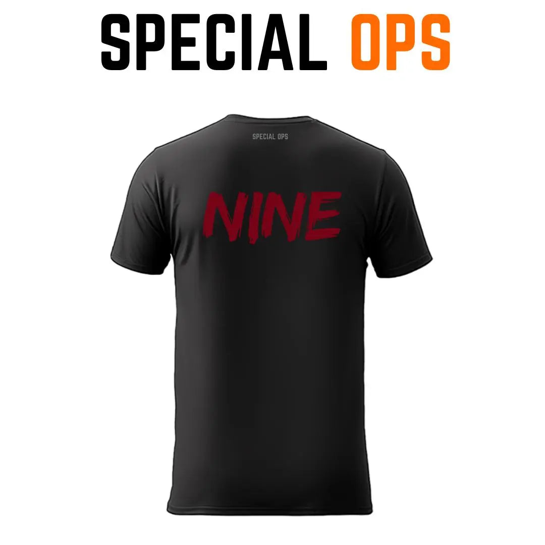 SPECIAL OPS - Nine PARA Tshirt - Dry Fit SPECIAL OPS