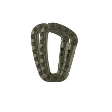 SPECIAL OPS Tactical Carabiner Attached to Army Backpack – Durable ABS Polymer Clip