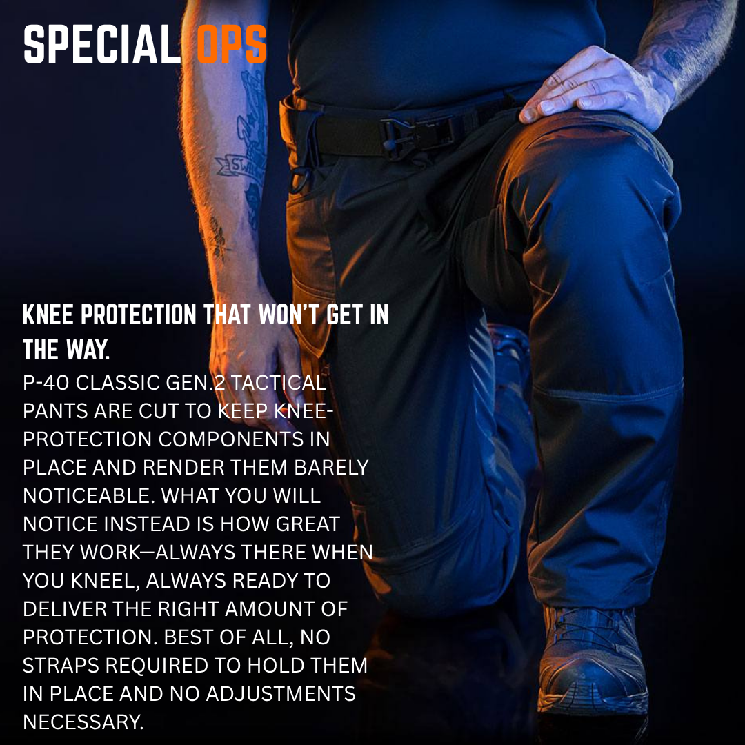 SPECIAL OPS RANGER TACTICAL PANT - 7-Pocket Combat Pants with Knee Armor Slots SPECIAL OPS Tactical Gear