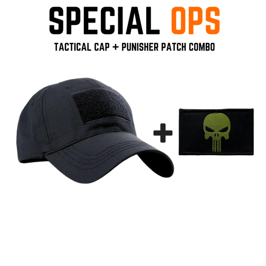 TACTICAL CAP + PATCH Combo