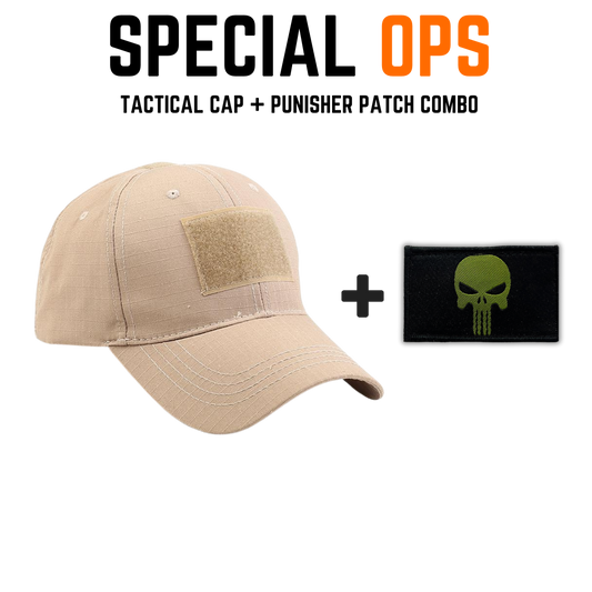 TACTICAL CAP + PATCH Combo