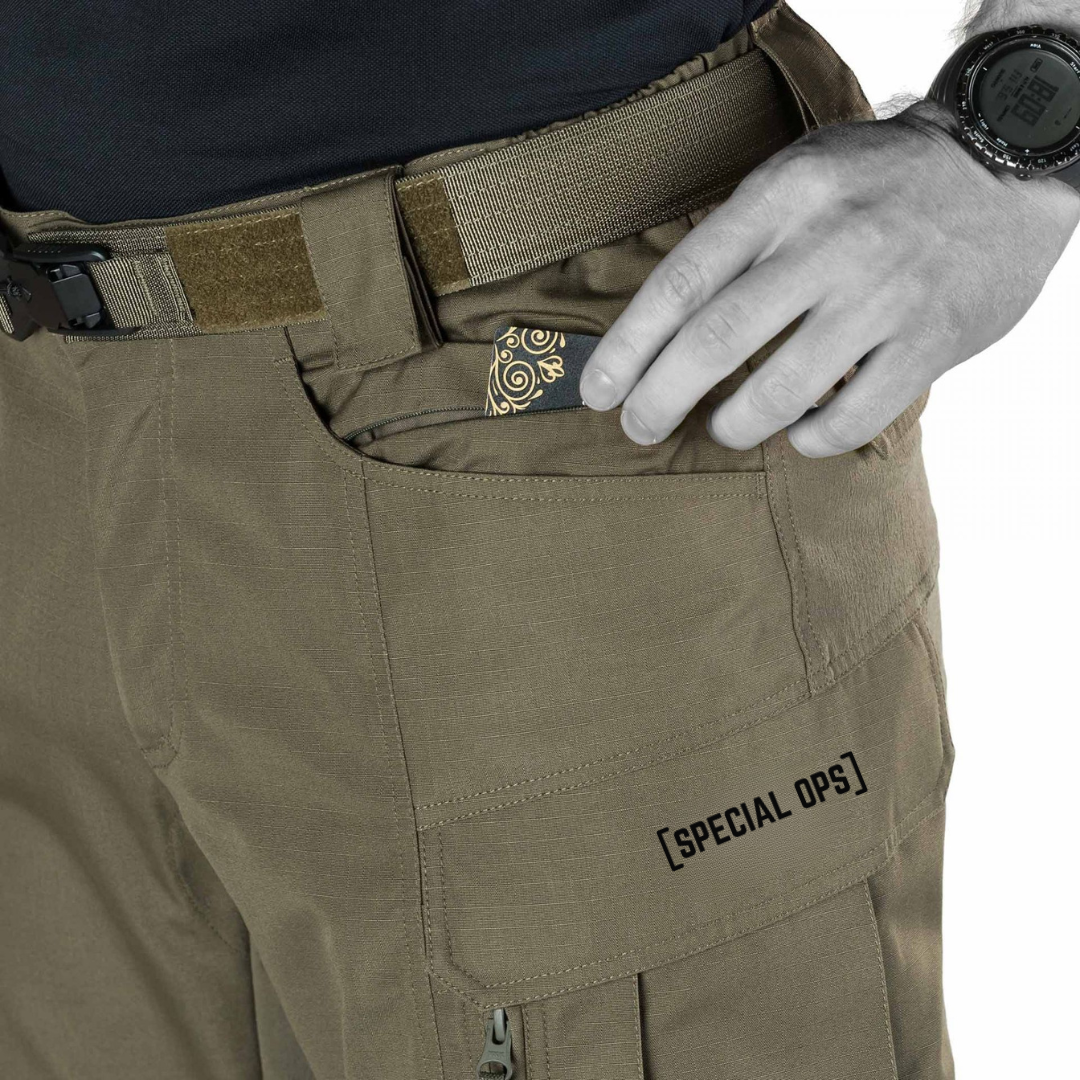 Military-Grade Adjustable Pants - Double-Zipper Fly & Water-Resistant Fabric