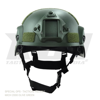 MICH 2000 Tactical Helmet Olive Green | SPECIAL OPS