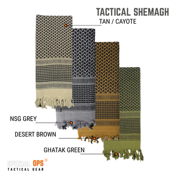 Tactical Shemagh Military Scarf | SPECIAL OPS India SPECIAL OPS