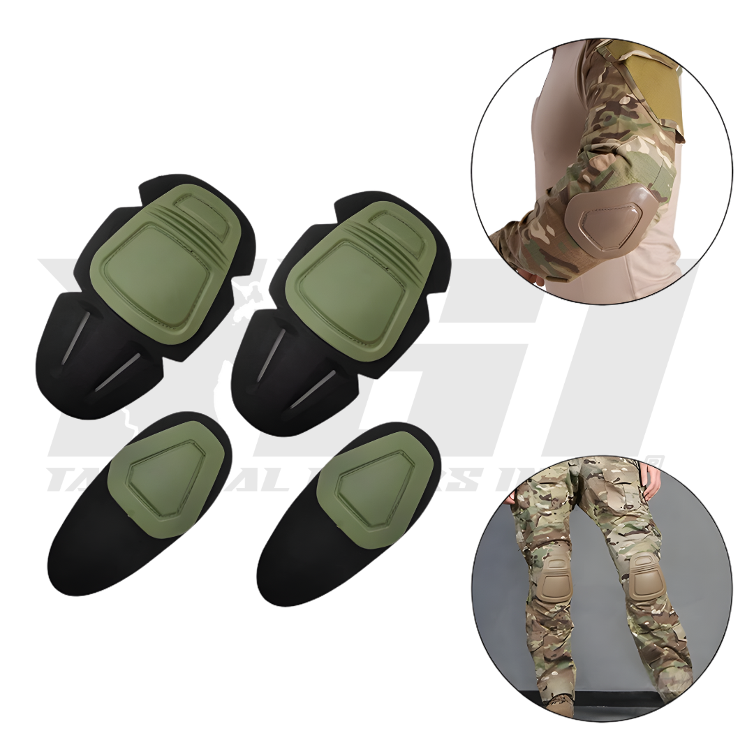 Lightweight flexible tactical elbow pads for military operations and tactical training in India