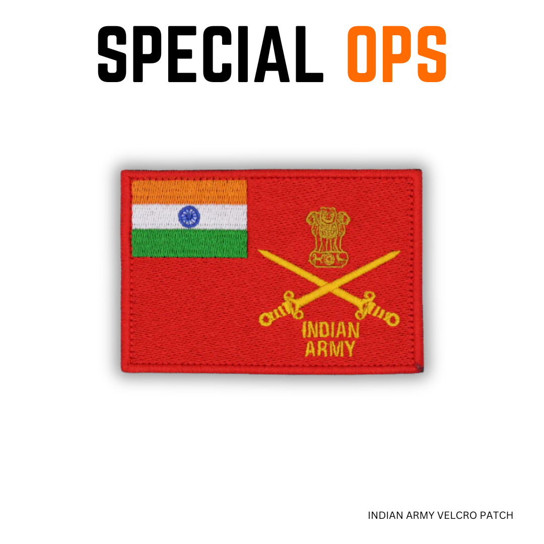 Indian Army Flag Patch 