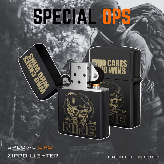 Zippo Lighter - 9 PARA Special Forces Edition SPECIAL OPS