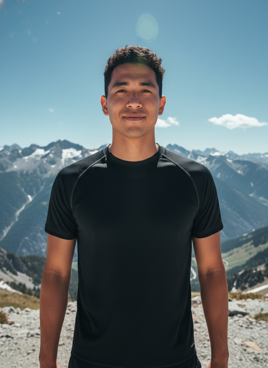 Combat Operator Mesh-Tech T-Shirt - Black | Tactical Performance Wear SPECIAL OPS