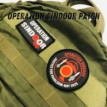 Tactical Patch | Operation Sindoor Combo – Premium Velcro Patch