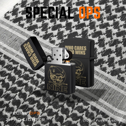 Zippo Lighter - 9 PARA Special Forces Edition